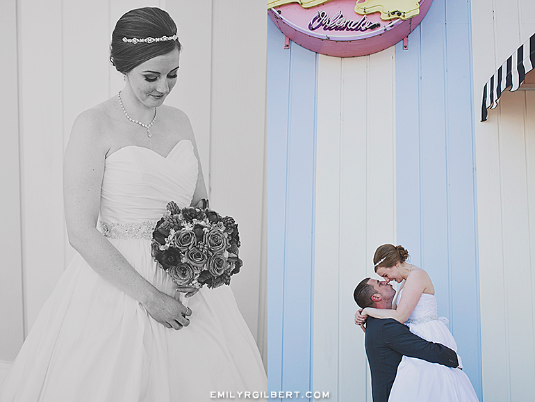 disney fairy tale wedding photography - walt disney world - boardwalk resort wedding photographer - emilyrgilbert.com